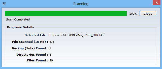 Scanning Process